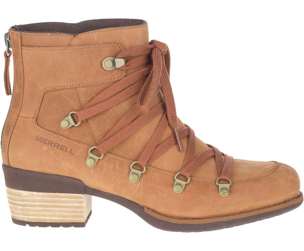 Botas Senhora - Merrell Shiloh Ii - Caqui - QDN670142